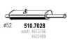 IVECO 4610796 Middle-/End Silencer